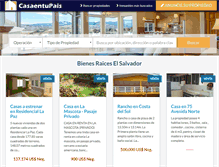 Tablet Screenshot of casaentupais.com